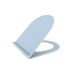Bocchi Pure Slim Klozet Kapağı Yavaş Kapanır Mat Buz Mavisi A0330-029 - 2