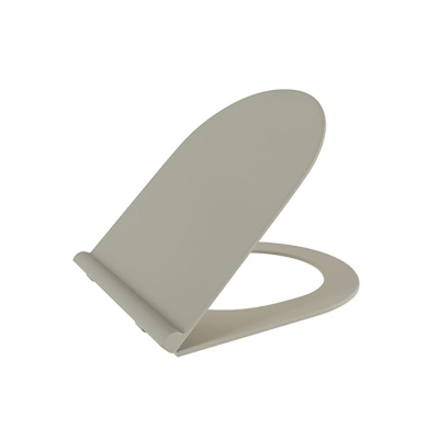 Bocchi Pure Slim Klozet Kapağı Yavaş Kapanır Mat Yasemin A0330-007 - 2