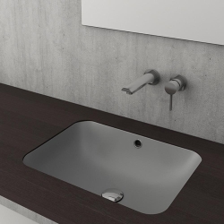 Bocchi Scala Tezgah Altı Lavabo 55 Cm Mat Gri 1006-006-0125 