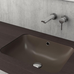 Bocchi Scala Tezgah Altı Lavabo 55 Cm Mat Kahverengi 1006-025-0125 