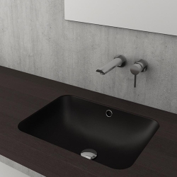 Bocchi Scala Tezgah Altı Lavabo 55 Cm Mat Siyah 1006-004-0125 