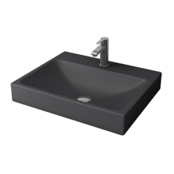 Bocchi Scala Tezgah Üstü Lavabo 60 cm Mat Antrasit 1077-020-0126 