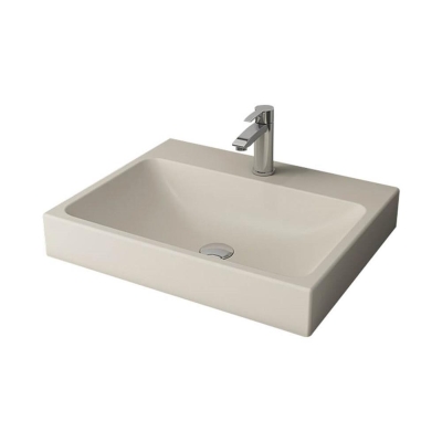 Bocchi Scala Tezgah Üstü Lavabo 60 cm Mat Yasemin 1077-007-0126 - 1