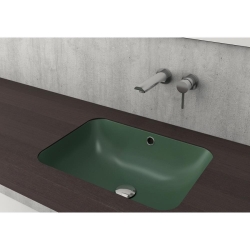 Bocchi Scala Tezgahaltı Lavabo 55 cm Mat Yeşil 1006-027-0125 