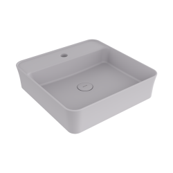 Bocchi Slim Line Kare Lavabo 45x45 cm Mat Gri - BOCCHI