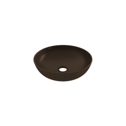 Bocchi Slim Line Yuvarlak Lavabo 38 cm Mat Bronz - BOCCHI