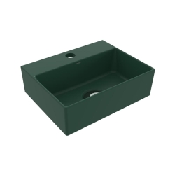 Bocchi Sottile Slim Line Batarya Banklı Lavabo 30 Cm Mat Yeşil 1470-027-0126 