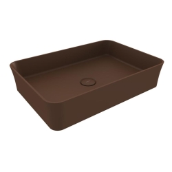 Bocchi Sottile Slim Line Çanak Lavabo 55 Cm Mat Kahverengi 1476-025-0125 