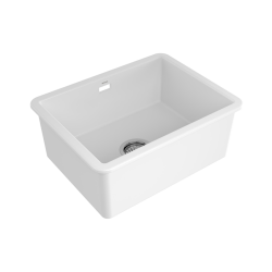 Bocchi Sotto 55 cm Mutfak Eviyesi Parlak Beyaz - BOCCHI