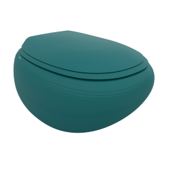 Bocchi Strata Asma Rimless Klozet Mat Petrol Mavisi - BOCCHI