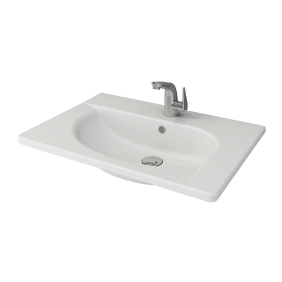 Bocchi Taormina Arch Etajerli Lavabo 65 cm Mat Beyaz 1009-002-0126 - 1