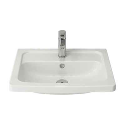 Bocchi Taormina Pro Lavabo 57 cm Parlak Beyaz 1004-001-0126 - 1