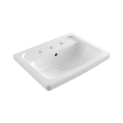 Bocchi Taormina Pro Lavabo Üç Deliki 57 cm Parlak Beyaz 1004-001-0127 - 1