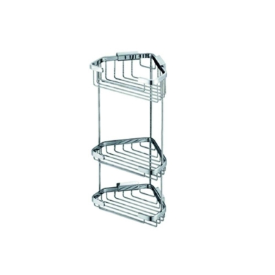 Bocchi Tel Sabunluk Malzemelik Köşe Üçlü Krom 3050 0020 - 1