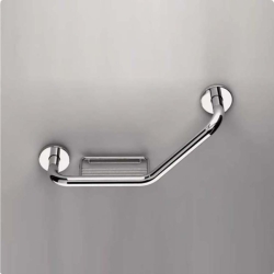 Bocchi Tutunma Barı Açılı Sabunluklu 455 mm Krom 3051 0005 - 2