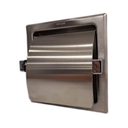 Bocchi Tuvalet Kağıtlık Ankastre Mat P.Çelik 3900 0033 - BOCCHI