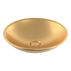 Bocchi Venezia 40 cm Çanak Lavabo Mat Altın - BOCCHI