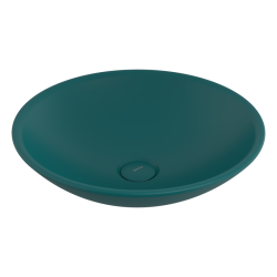 Bocchi Venezia 40 cm Çanak Lavabo Mat Petrol Mavisi - BOCCHI