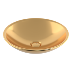 Bocchi Venezia 40 cm Çanak Lavabo Parlak Altın - BOCCHI