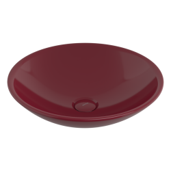 Bocchi Venezia 40 cm Çanak Lavabo P.Burgonya Bordosu - BOCCHI