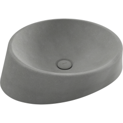 Bocchi Venezia 56 cm Çanak Lavabo Mat Beton - 1