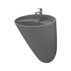 Bocchi Venezia Asma Monoblok Lavabo Mat Gri 1083-006-0126 