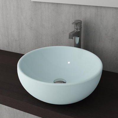 Bocchi Venezia Çanak Lavabo 45 cm Mat Buz Mavi 1119-029-0125 - 2