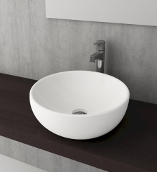 Bocchi Venezia Çanak Lavabo 45 cm Parlak Beyaz 1119-001-0125 - 2