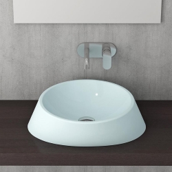 Bocchi Venezia Çanak Lavabo 56 cm Mat Buz Mavi 1010-029-0125 - 2