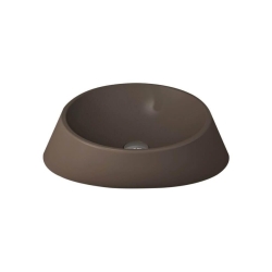 Bocchi Venezia Çanak Lavabo 56 cm Mat Kahverengi 1010-025-0125 