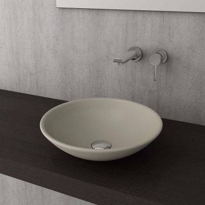 Bocchi Venezia Çanak Lavabo Mat Kaşmir 40 cm 1120-011-0125 - 2