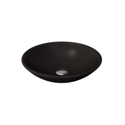 Bocchi Venezia Çanak Lavabo Mat Siyah 40 cm 1120-004-0125 - 1