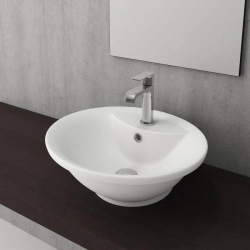 Bocchi Verona Çanak Lavabo 50 cm Mat Beyaz 1046-002-0126 - 2