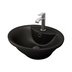 Bocchi Verona Çanak Lavabo 50 cm Mat Siyah 1046-004-0126 - BOCCHI