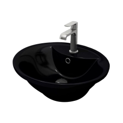 Bocchi Verona Çanak Lavabo 50 cm Parlak Siyah 1046-005-0126 