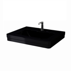 Bocchi Verona Lavabo 71 cm Parlak Siyah 1040-005-0126 - BOCCHI