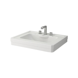 Bocchi Verona Üç Armatür Delikli Lavabo 71 cm Mat Beyaz 1040-002-0127 - BOCCHI