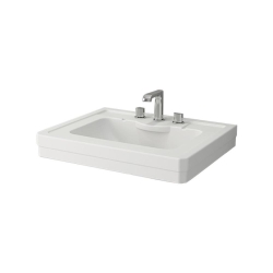 Bocchi Verona Üç Armatür Delikli Lavabo 71 cm Mat Beyaz 1040-002-0127 