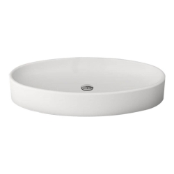 Bocchi Vessel Elips Çanak Lavabo 85 Cm Mat Beyaz 1014-002-0125 