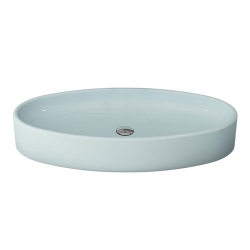 Bocchi Vessel Elips Çanak Lavabo 85 Cm Mat Buz Mavi 1014-029-0125 