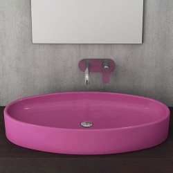 Bocchi Vessel Elips Çanak Lavabo 85 Cm Menekşe Moru 1014-023-0125 