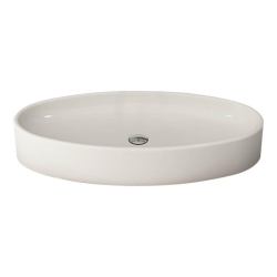 Bocchi Vessel Elips Çanak Lavabo 85 Cm Parlak Bisküvi 1014-014-0125 