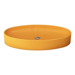 Bocchi Vessel Elips Çanak Lavabo 85 Cm Parlak Mandalina Sarısı 1014-021-0125 