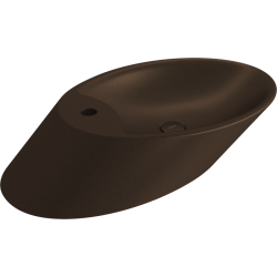 Bocchi Vessel Yatay Çanak Lavabo 72 cm Mat Bronz - BOCCHI