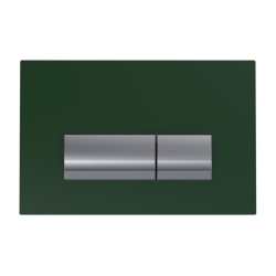 Bocchi Vivente Gömme Rezervuar Kumanda Paneli Metal Cam Yeşil 8200-0158 - BOCCHI