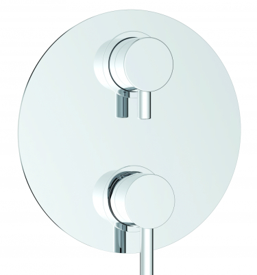 Creavit Ankastre Duş 3 Su Çıkışlı Sıva Üstü Yuvarlak - 1