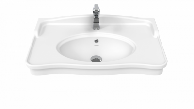 Creavit Antik Etajerli Lavabo 80 cm - 1