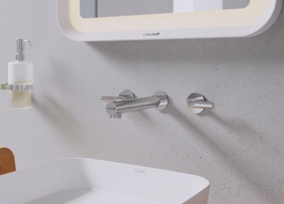 Creavit Azure Ankastre Lavabo Armatürü - 1