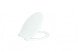 Creavit Basic Thermoplast Plastik Menteşeli Beyaz Klozet Kapağı - Creavit