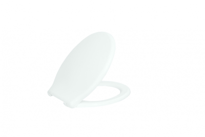 Creavit Basic Thermoplast Plastik Menteşeli Beyaz Klozet Kapağı - 1